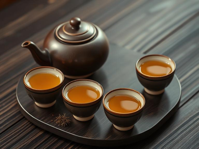 황칠 전통 차와 기록